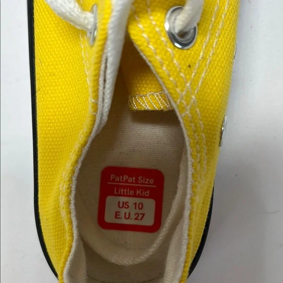 Yellow Kids Sneakers - Picture 2 of 4